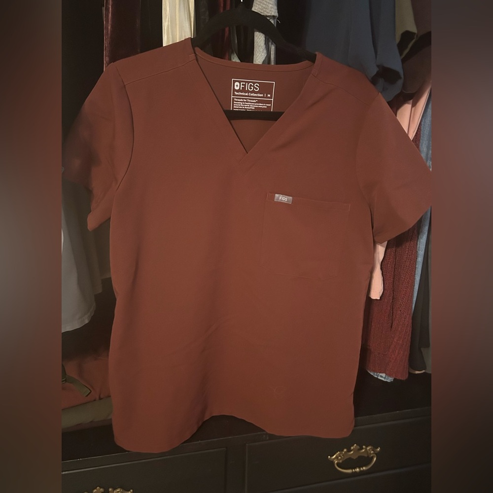 Figs Catarina Top - Walnut